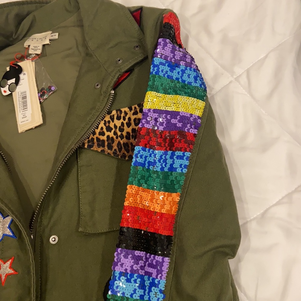 Army sequin jacket - Picture 4 of 8